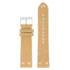 ds22.17 Main Oak DASSARI V Stitch Vintage Distressed Leather Watch Band Strap Quick Release 18mm 19mm 20mm 21mm 22mm 24mm