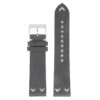 ds22.5 Main Slate Blue DASSARI V Stitch Vintage Distressed Leather Watch Band Strap Quick Release 18mm 19mm 20mm 21mm 22mm 24mm