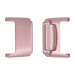 fb.ad5 .13 Pink StrapsCo Stainless Steel Strap Adapter for Fitbit Luxe Metal 12mm