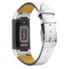 Fb.l46.22 Main Frost White StrapsCo Genuine Leather Band For Fitbit Charge 5