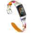 Fb.l49.h Main Bloom 2 StrapsCo Floral Genuine Leather Strap For Fitbit Charge 5 Women's