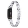 fb.m149.ss Main Silver StrapsCo Rhinestone Strap for Fitbit Luxe Stainless Steel Metal