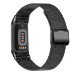 Fb.m153.mb Back Black StrapsCo Mesh Bracelet For Fitbit Charge 5 Stainless Steel Metal Strap Band