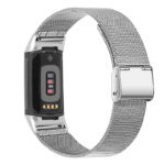 Fb.m153.ss Back Silver StrapsCo Mesh Bracelet For Fitbit Charge 5 Stainless Steel Metal Strap Band
