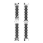 Fb.m155.ss.mb Upright Silver & Black StrapsCo Stainless Steel Band For Fitbit Charge 5 Metal Strap