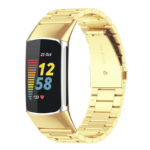 Fb.m155.yg Main Gold StrapsCo Stainless Steel Band For Fitbit Charge 5 Metal Strap