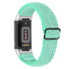 Fb.ny45.11 Main Aqua StrapsCo Nylon Strap For Fitbit Charge 5 Canvas Band