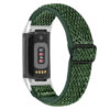 Fb.ny45.11a Main Dark Green StrapsCo Nylon Strap For Fitbit Charge 5 Canvas Band