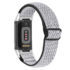 Fb.ny45.22.1 Main White & Black StrapsCo Nylon Strap For Fitbit Charge 5 Canvas Band