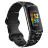 Fb.r70.c Main Bloom StrapsCo Pattern Infinity Band For Fitbit Charge 5 Silicone Rubber Strap