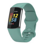 fb.r73.11 Main Teal StrapsCo Rubber Infinity Band for Fitbit Charge 5 Silicone Strap