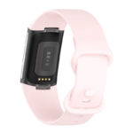 Fb.r73.13a Back Soft Pink StrapsCo Rubber Infinity Band For Fitbit Charge 5 Silicone Strap