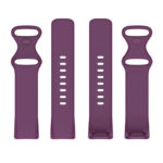 Fb.r73.18a Upright Dark Purple StrapsCo Rubber Infinity Band For Fitbit Charge 5 Silicone Strap