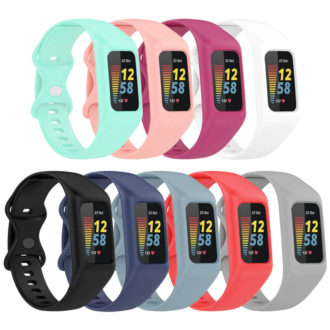 Fb.r74 All Color StrapsCo Protective Case Strap For Fitbit Charge 5 TPU
