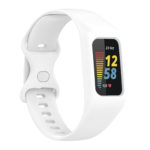 fb.r74.22 Front Frost White StrapsCo Protective Case Strap for Fitbit Charge 5 TPU