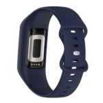 fb.r74.5 Back Navy Blue StrapsCo Protective Case Strap for Fitbit Charge 5 TPU