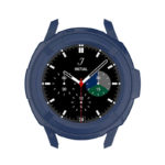 S.pc7.5 Main Midnight Blue StrapsCo Protective Case For Samsung Galaxy Watch 4 TPU Shield Guard