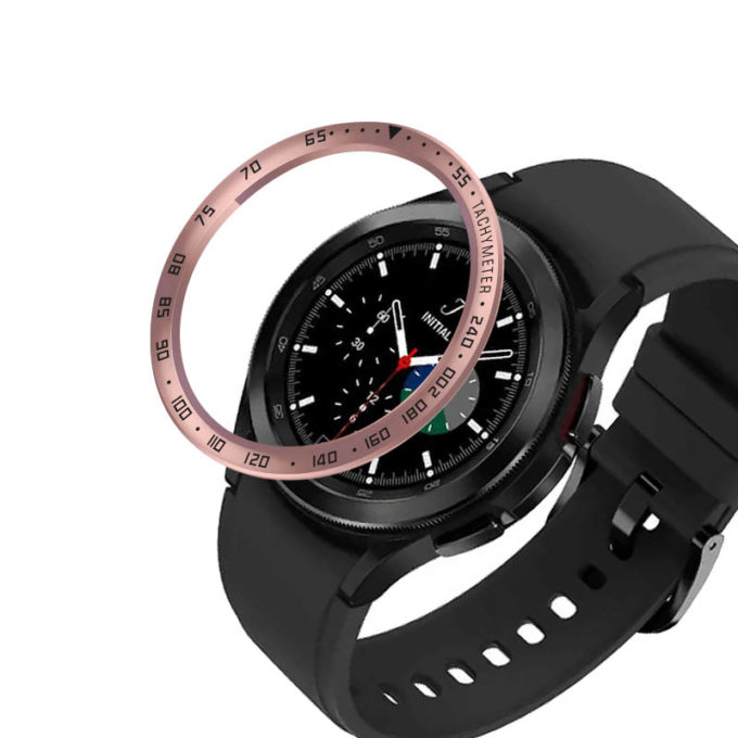 s.pc9 .13 Main Pink StrapsCo Protective Case for Samsung Galaxy Watch 4 42mm 46mm TPU Shield Guard