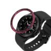 s.pc9 .6 Main Sangria Red StrapsCo Protective Case for Samsung Galaxy Watch 4 42mm 46mm TPU Shield Guard