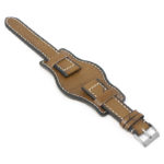 Db1.2 Brown Main StrapsCo DASSARI Analogue Vintage Leather Bund Strap