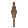 Db1.2 Brown Upright StrapsCo DASSARI Analogue Vintage Leather Bund Strap