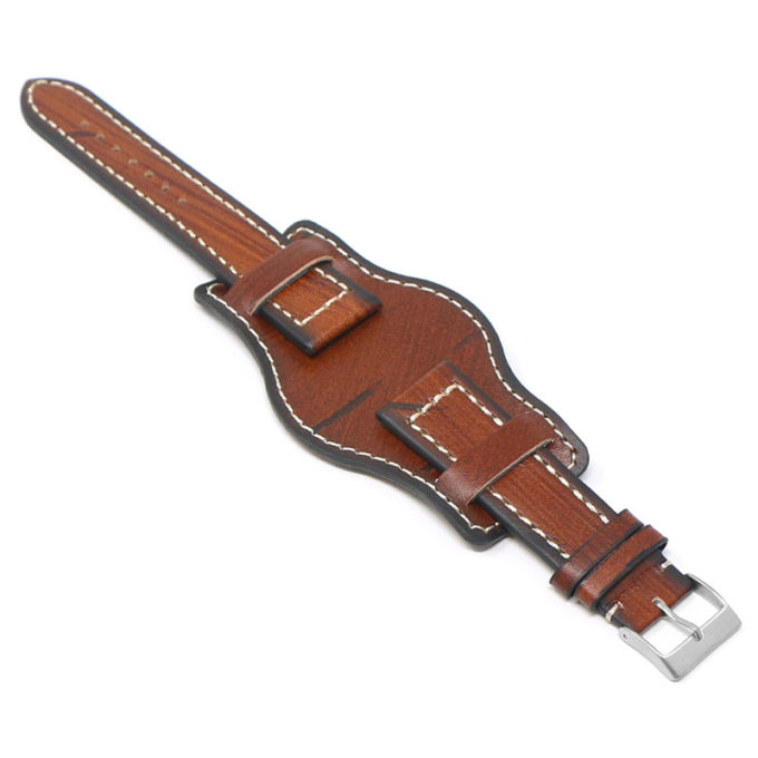 Analogue Vintage Leather Bund Strap By DASSARI | StrapsCo