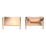 Fb.ad6.rg Main (Rose Gold) StrapsCo Strap Adapter For Fitbit Charge 5 Stainless Steel 18mm