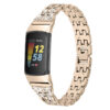fb.m159.cg Main StrapsCo Slim Rhinestone Bracelet for Fitbit Charge 5 Stainless Steel Womens Strap