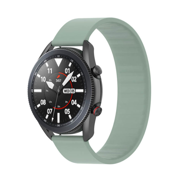 g.r57.11.22 Main Light Green StrapsCo Silicone Strap for Garmin Venu 2S Vivomove 3S Vivoactive 4S