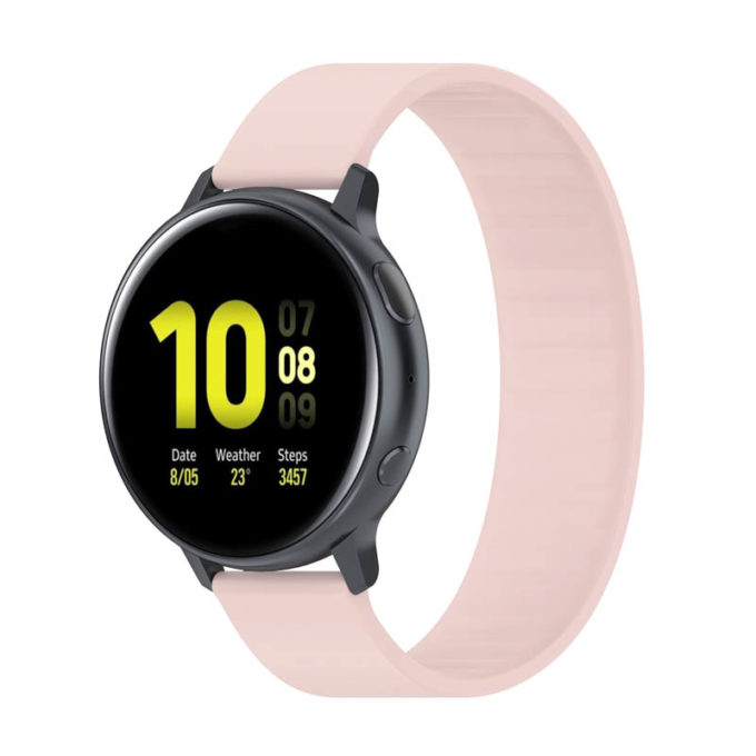 Garmin Garmin Venu 2S Rose Gold and White with Leather strap