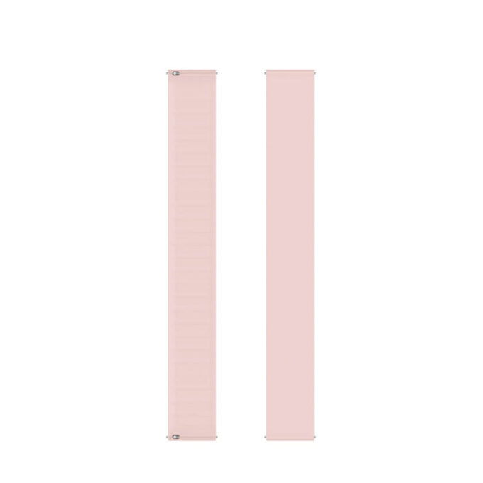 g.r57.13.18 Upright Pink StrapsCo Silicone Strap for Garmin Venu 2S Vivomove 3S Vivoactive 4S