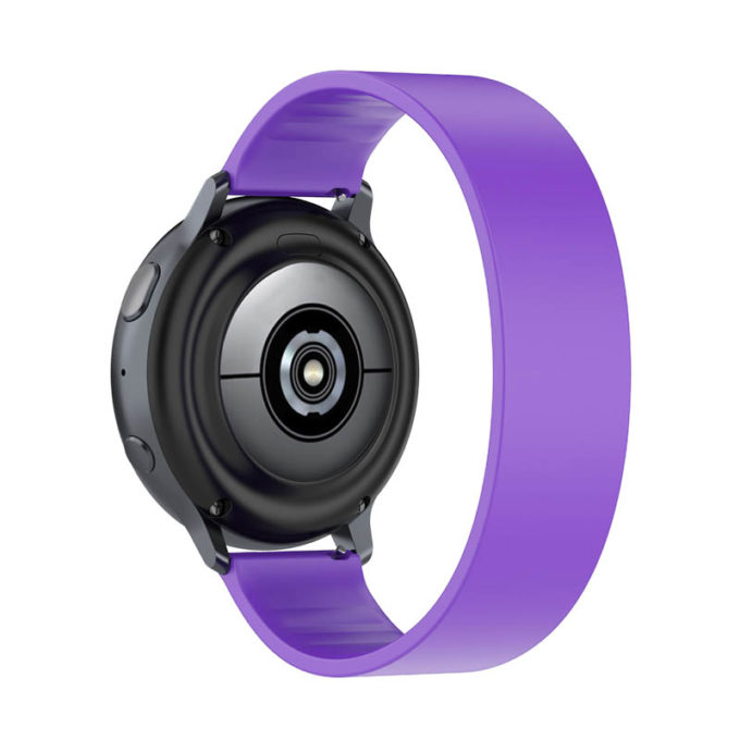 g.r57.18.20 Back Purple StrapsCo Silicone Strap for Garmin Venu 2S Vivomove 3S Vivoactive 4S