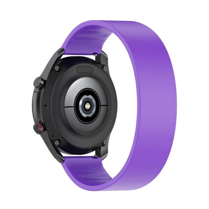 g.r57.18.22 Back Purple StrapsCo Silicone Strap for Garmin Venu 2S Vivomove 3S Vivoactive 4S