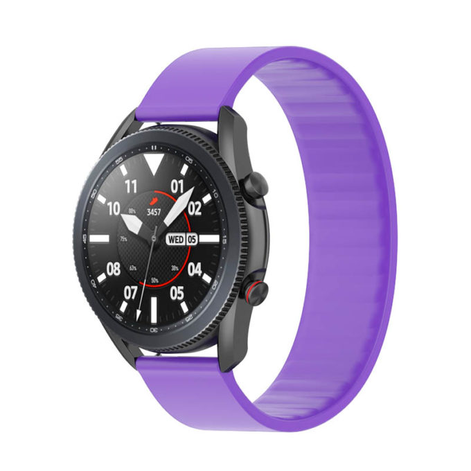 g.r57.18.22 Main Purple StrapsCo Silicone Strap for Garmin Venu 2S Vivomove 3S Vivoactive 4S