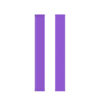 g.r57.18.22 Upright Purple StrapsCo Silicone Strap for Garmin Venu 2S Vivomove 3S Vivoactive 4S