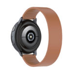 g.r57.2.18 Back Brown StrapsCo Silicone Strap for Garmin Venu 2S Vivomove 3S Vivoactive 4S