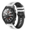 G.r58.22.1.22 Main White & Black StrapsCo Silicone Band For Garmin Vivoactive 4 Rubber Watch Strap