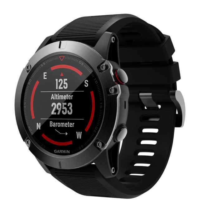 Garmin fenix 5x discount plus leather band