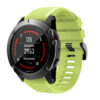 G.r70.11 Main Lime Green StrapsCo Silicone Strap For Garmin Fenix 5X