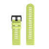 G.r70.11 Upright Lime Green StrapsCo Silicone Strap For Garmin Fenix 5X