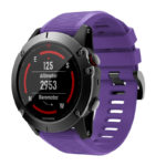 g.r70.18 Main Purple StrapsCo Silicone Strap for Garmin Fenix 5X