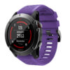 G.r70.18 Main Purple StrapsCo Silicone Strap For Garmin Fenix 5X