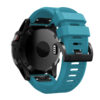 G.r70.5b Back Light Blue StrapsCo Silicone Strap For Garmin Fenix 5X