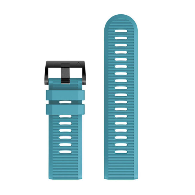 G.r70.5b Upright Light Blue StrapsCo Silicone Strap For Garmin Fenix 5X