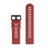 G.r70.6 Upright Red StrapsCo Silicone Strap For Garmin Fenix 5X