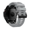 G.r70.7 Back Grey StrapsCo Silicone Strap For Garmin Fenix 5X