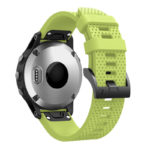 g.r72.11 Back Lime Green StrapsCo Silicone Strap for Garmin Fenix 5 5 Plus 6 Forerunner 935 Quatix 5