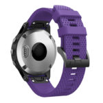 G.r72.18 Back Purple StrapsCo Silicone Strap For Garmin Fenix 5 5 Plus 6 Forerunner 935 Quatix 5 Approach S60 Instinct