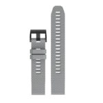 g.r72.7 Upright Grey StrapsCo Silicone Strap for Garmin Fenix 5 5 Plus 6 Forerunner 935 Quatix 5 Approach S60 Instinct