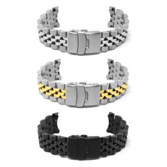 m.sk8 All Color StrapsCo Stainless Steel Angus Jubilee Bracelet for Seiko SKX007 SKX009 SKX011